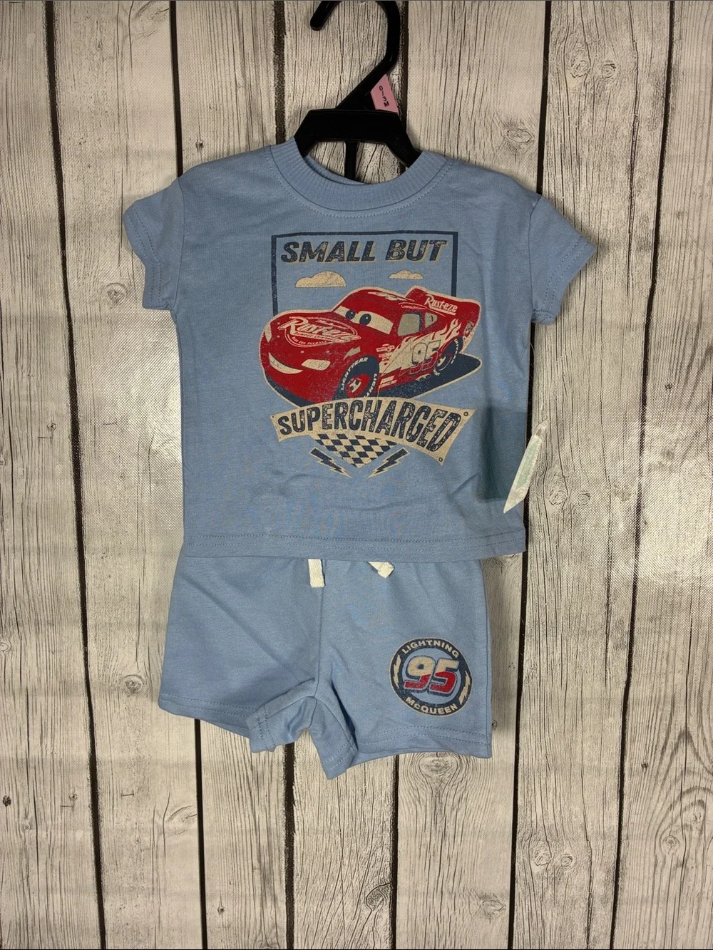 Disney| Pixar cars 2 piece set size 0-3M